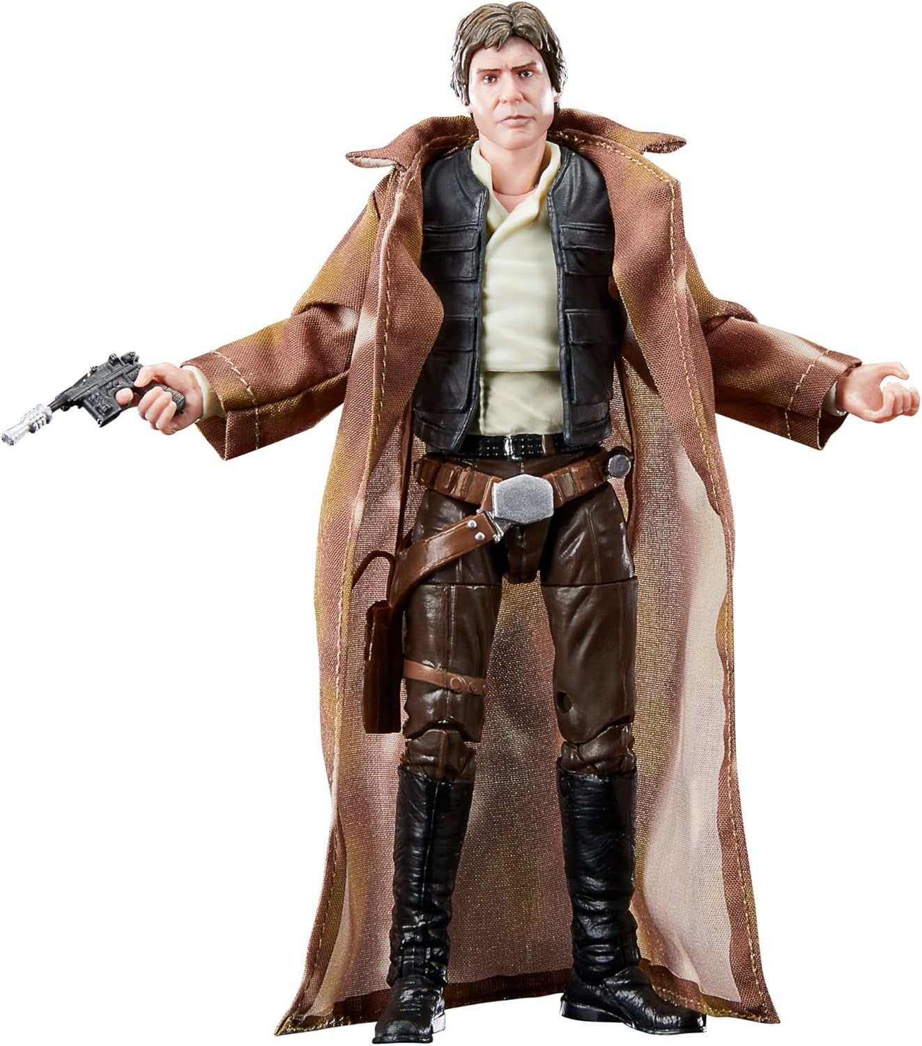 Star Wars Black Series Han Solo, 15 cm høj actionfigur Zu Wars: Jediridderens tilbagevenden Actionfigurer Naty Shop Standardtitel