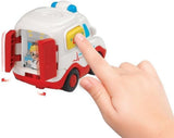 Vtech TUT TUT Baby Flitzer - Ambulance - Legetøjsbil med musik, lysknap, interessante sætninger og lyde - Til børn i alderen 1-5 år, 8,8 x 5,5 x 7 cm Bebe Toys Naty Shop