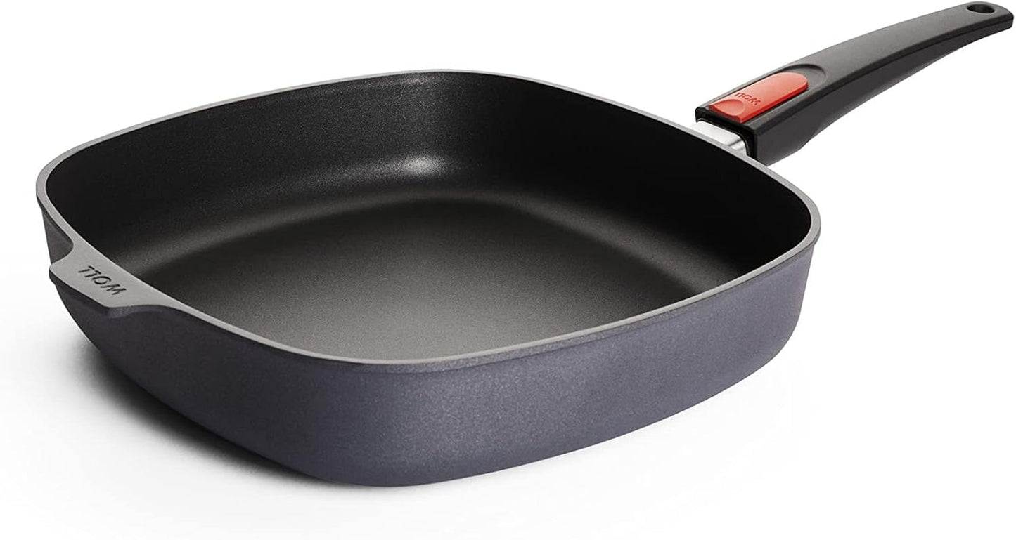 Woll Diamond Lite Square Pan, 6 cm højde - uden induktion Gryder og pander Naty Shop 28X28 Cm