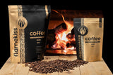 Kaffebønner 250 g – Arabica og Robusta espressobønner af høj kvalitet, håndristede i træ, for den fyldige og aromatiske smag af kaffebønner