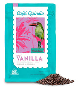 Cafe Quindio Specialty Coffee - 100% Arabica kaffebønner, Colombia - med naturlige noter af sød vanilje (250 g) - ideel til filterkaffe, portafiltermaskiner eller fransk presse