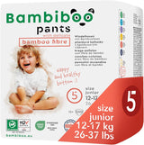 Bambiboo engangsbleer, hudvenlige, fine bambusfiber - Babyble-trusser - Engangsblebetræk - Følsom hudbeskyttelse - Meget absorberende - Størrelse 4 (Maxi), 16 stk.