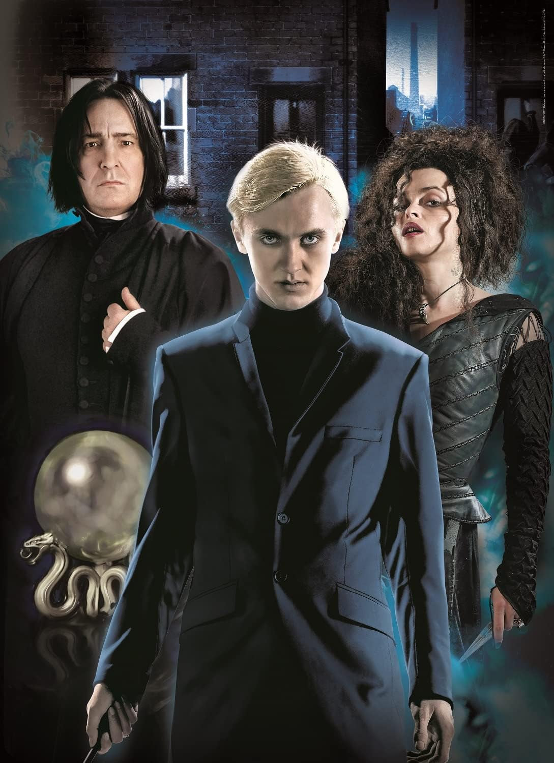 Clementoni 61884 Harry Potter - 3 x 1000 brikker fra 9 år gammel, farverigt puslespil for voksne med dristige farver, færdighedsspil for hele familien, god gaveidé-puslespil Naty Shop