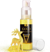 Spiselig glitterspraysæt - 20 g mad iriserende glitterstøv til drinks, champagne, kager - spiselig metallisk madfarve til cocktails, vin, spiritus, bagning, kager