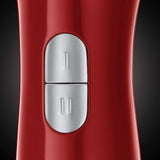 Russell Hobbs Stabmixer [3-i-1: Pürierstab/Zerkleinerer, Mixer- & Schneebesenaufsatz] Desire Rot (Bpa-Free & Spülmaschinenfestes Zubehör, Für Smoothie, Suppen Saucen, Joghurt Babynahrung) 24700-56 Kitchen Shop