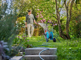 Gardena EcoLine slange 1/2 tomme, 20 m uden systemkomponenter: Bæredygtig haveslange lavet af genbrugsplast, fri for ftalater og forurenende stoffer, stærk grebsfunktion, frost- og UV-bestandig (18930-20)