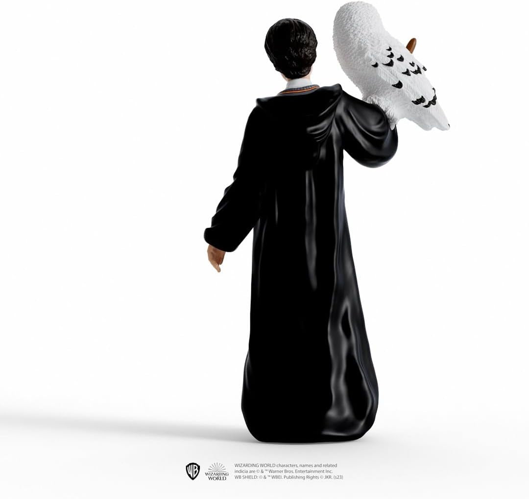 Schleich 42633 Harry Potter & Hedwig, Fra 6 år, HARRY POTTER - Figur, 4 X 2,5 X 10 cm, Flerfarvet/Ocean Tides Actionfigurer Naty Shop