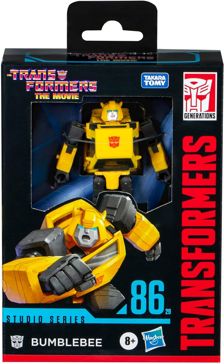 Transformers Studio Series Deluxe Transformers - The Battle For Cybertron 86-29 Bumblebee Action Figur Actionfigurer Naty Shop