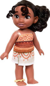 Mattel Disney Moana JBT41 Simea modedukke med ankeltilbehør 5 led og aftageligt tøj Filminspireret legetøj JBT41