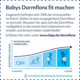 HiPP 2 Økologisk Combiotik (4 x 600 g), tilskudsmælk efter 6 måneder, med stivelse, naturlige kulturer af mælkesyre, GOS, Omega-3 (DHA, ALA), af bedste økologiske kvalitet