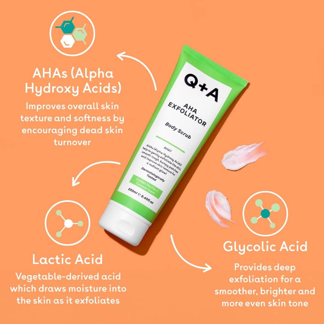 AHA peeling bodyscrub, 250 ml Cosmetics and Beauty Naty Shop