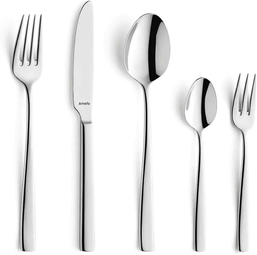 Amefa Satina Bestiksæt i 60 dele, til 12 personer, Safe Kitchen Naty Shop Fresh 30-Teilig