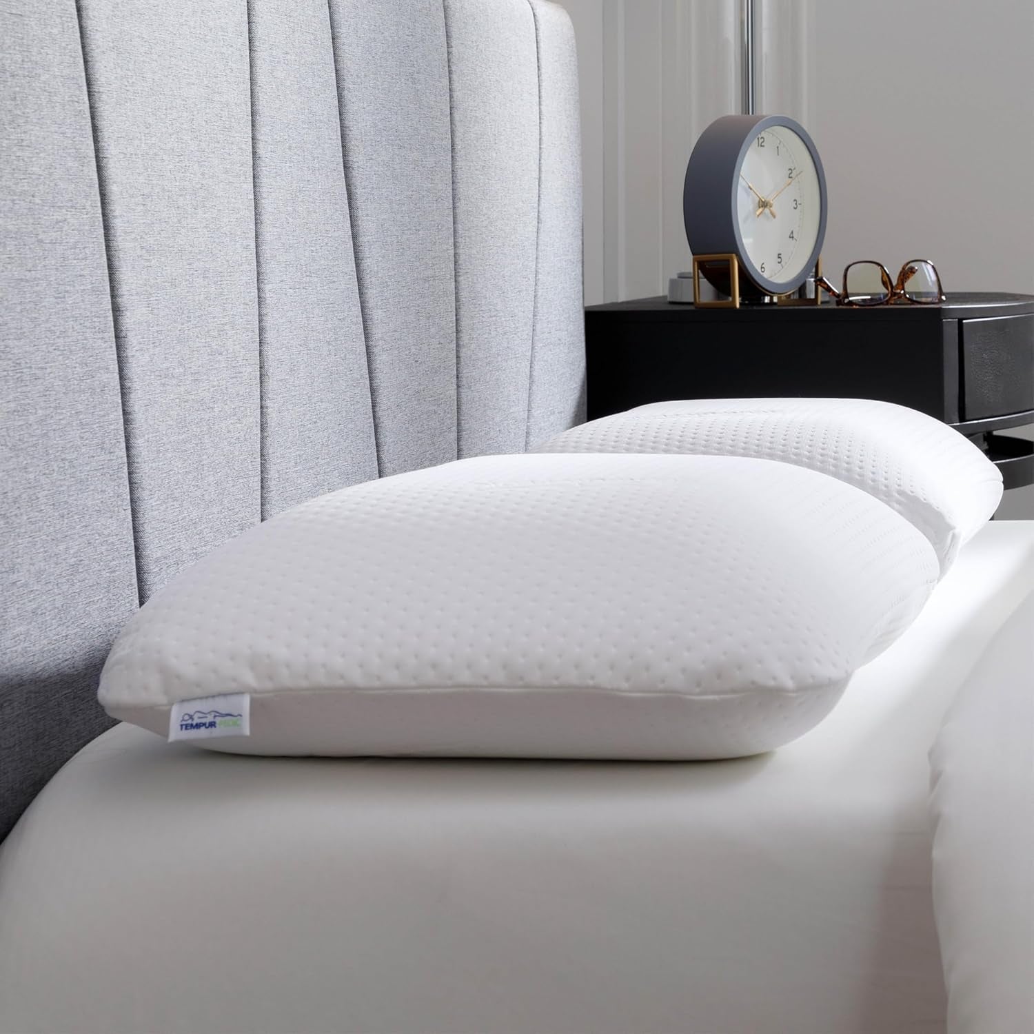 TEMPUR-PEDIC Symphony Pillow Lavet af memoryskum, Luksuriøs, Blød, Standard, Hvid Standardpuder Naty Shop 2018