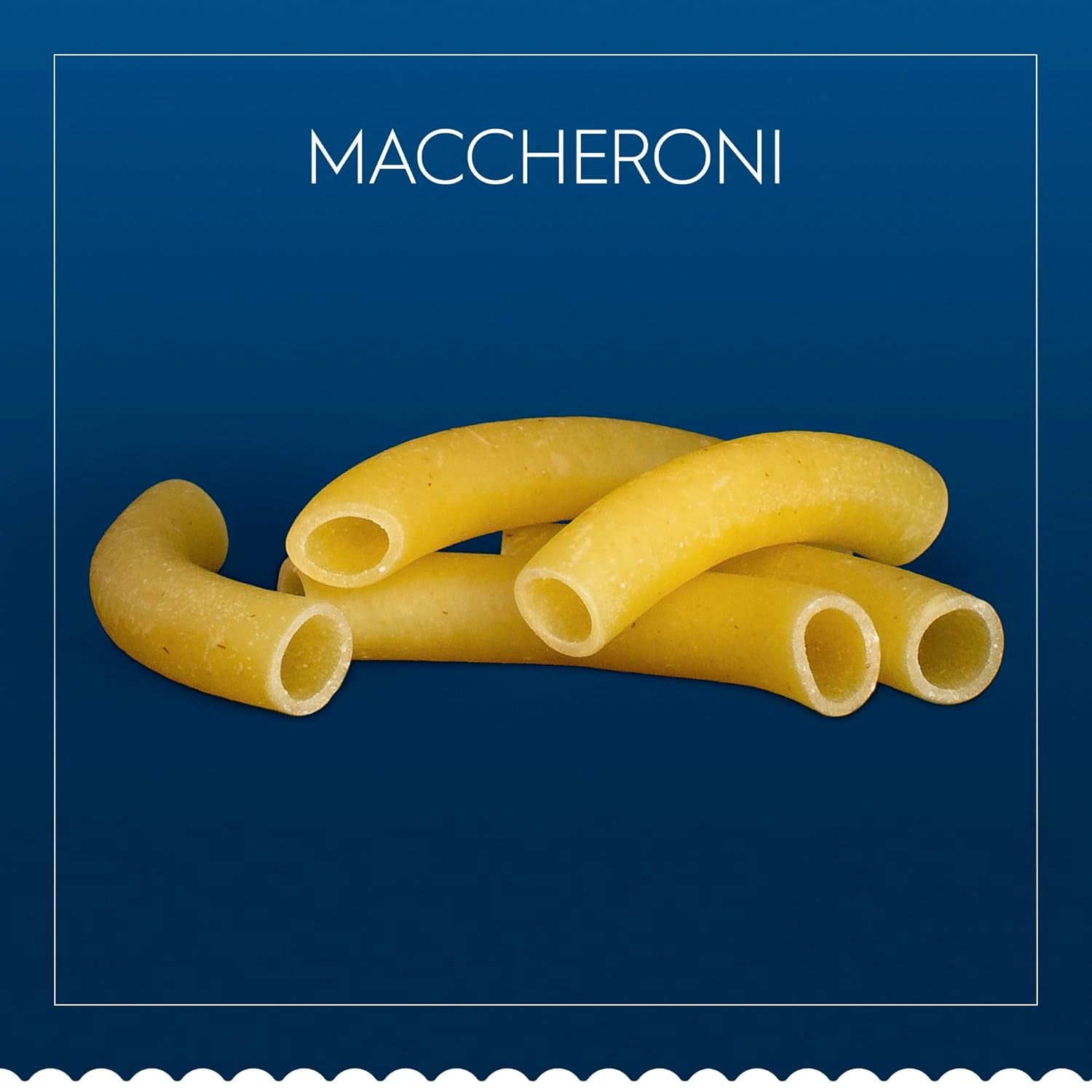 Pasta Barilla Classic Maccheroni no. 44 af højkvalitets durumhvede, altid al dente, 500g