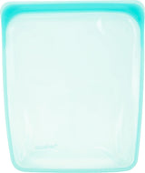 Stasher Bag Premium Silikone Genanvendelig Mad Taske Halv Gallon Blå Holdbar Ovn Opvaskemaskine Fryser Sikker Miljøvenlig Madpakke Mad Prep 1893ml Mad Opbevaringsbokse Naty Shop Aqua