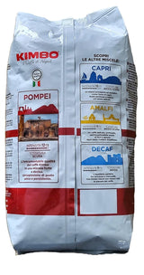 Hele Pompei kaffebønner, intens ristning, 1 kg pose