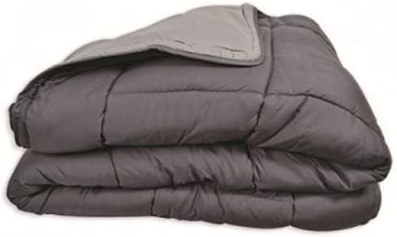 Poyet Motte Calgary Dynebetræk Polyester Stål/Sølv, Polyester, Stål/Sølv, 220X160X1 Cm Dyner og dyner Naty Shop 220X160X1 cm
