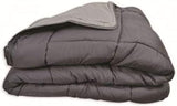 Poyet Motte Calgary Dynebetræk Polyester Stål/Sølv, Polyester, Stål/Sølv, 220X160X1 Cm Dyner og dyner Naty Shop 220X160X1 cm