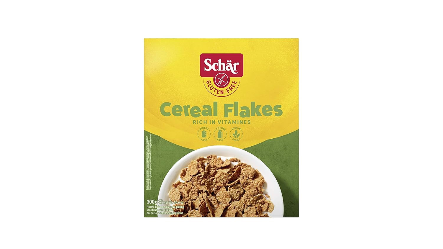 Glutenfri kornflager 300 g, pakke med 8