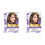 L'Oréal Paris Permanent hårfarve med ultra cool farveresultat, 100 % dækning af gråt hår, sat med farve, shampoo og plejecreme, Excellence Cool Creme, nr. 7.11 Ultra Cool Medium Blond (blond) Naty Shop Hair Dye Standard titel