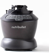 Nutribullet Full Size Blender, Elektrischer Mixer, Multifunktionaler Stabmixer, Professioneller Mixer, 1000 Watt Leistung, 1,6L Becher, Grau, NBF450DG Kitchen Naty Shop