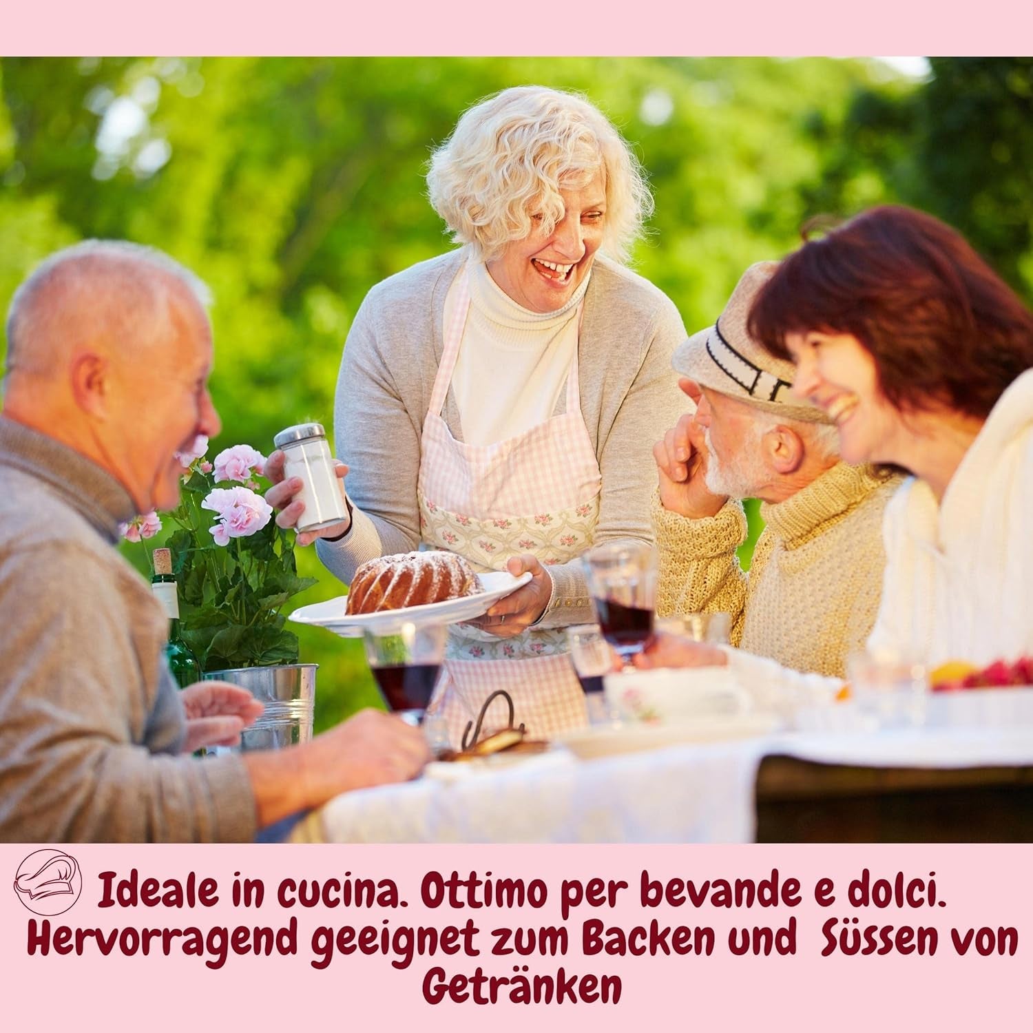 Zerocal - Inulinpulver fra cikorie-Wurzel 500 G | Inulin Mit Hohem Ballaststoffgehalt | 100 % vegansk og glutenfri | Herkunft Deutschland Sweeteners Naty Shop