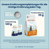 Almo Nature Functional Urinary Help - Nassfutter für ausgewachsene Katzen mit Fisch - Unterstützung für die Gesundheit der Harnwege - 30 poser à 70g