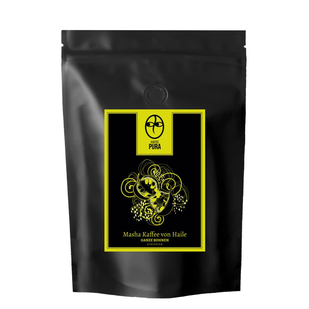 Masha kaffe fra Haile-bio, hele kaffebønner 500g
