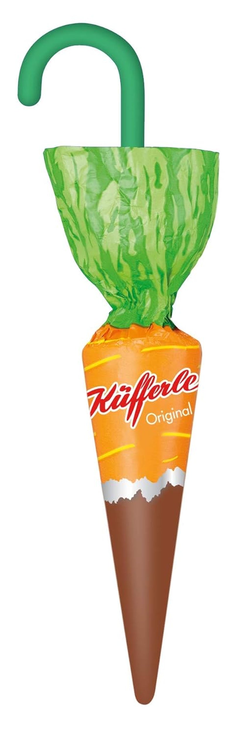 Küfferle, Gulerødder med original chokolade 810 g 60 stk., Mælkechokolade, 1 stk.