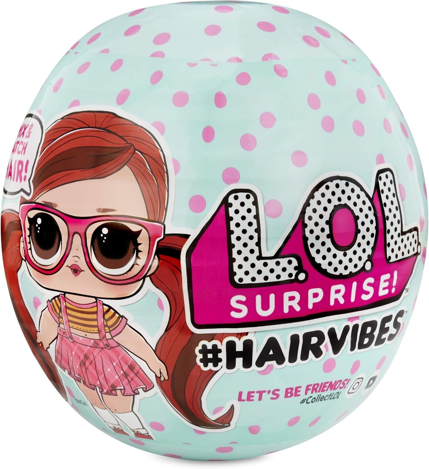 LOL Surprise Collectible Dolls til piger - Med 15 forskellige overraskelser og frisurer - #Hairvibes Dolls