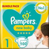 Pampers Premium Protection New Baby bleer, str. 1 (nyfødt), 22 stk