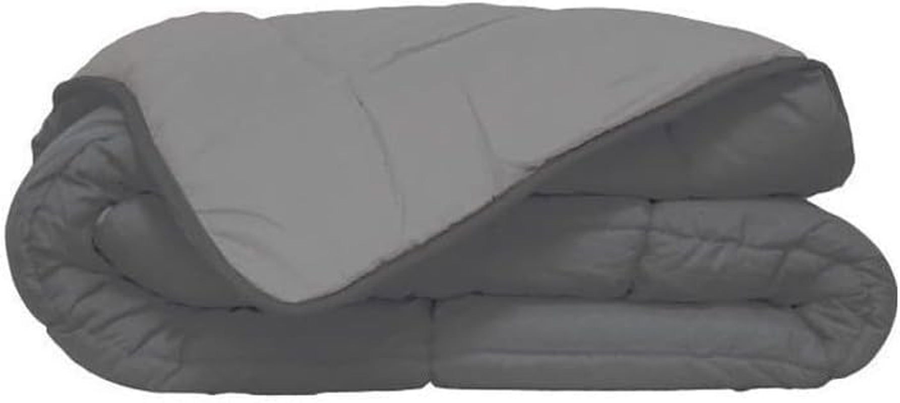 Poyet Motte Calgary Dynebetræk Polyester Stål/Sølv, Polyester, Stål/Sølv, 220X160X1 Cm Dyner og dyner Naty Shop 260X240X1 cm