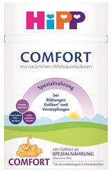 Speciel formel HiPP Comfort (4 x 600 g), fra fødslen, med reduceret laktoseindhold, til diætbehandling af kolik, oppustethed og forstoppelse