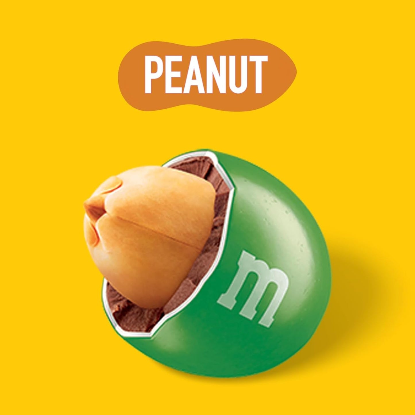M&M's Peanut Chocolate Bulk Pack 24 x 45 g Chokolade Peanut Flavored Linser Chokoladegave (1080g) Ideel som en fodbold-tema-godbid