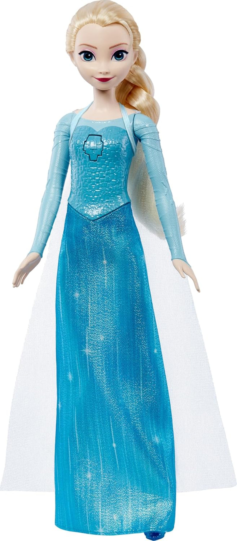 Mattel Disney Frozen Toys Elsa Singing Doll in Iconic Outfit Sings Let It Go fra Disney Frozen Movie for Kids