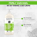 SANTE Natural Cosmetics Forfriskende brusegel med citrusduft, 950 ml Brusebad og bad Naty Shop