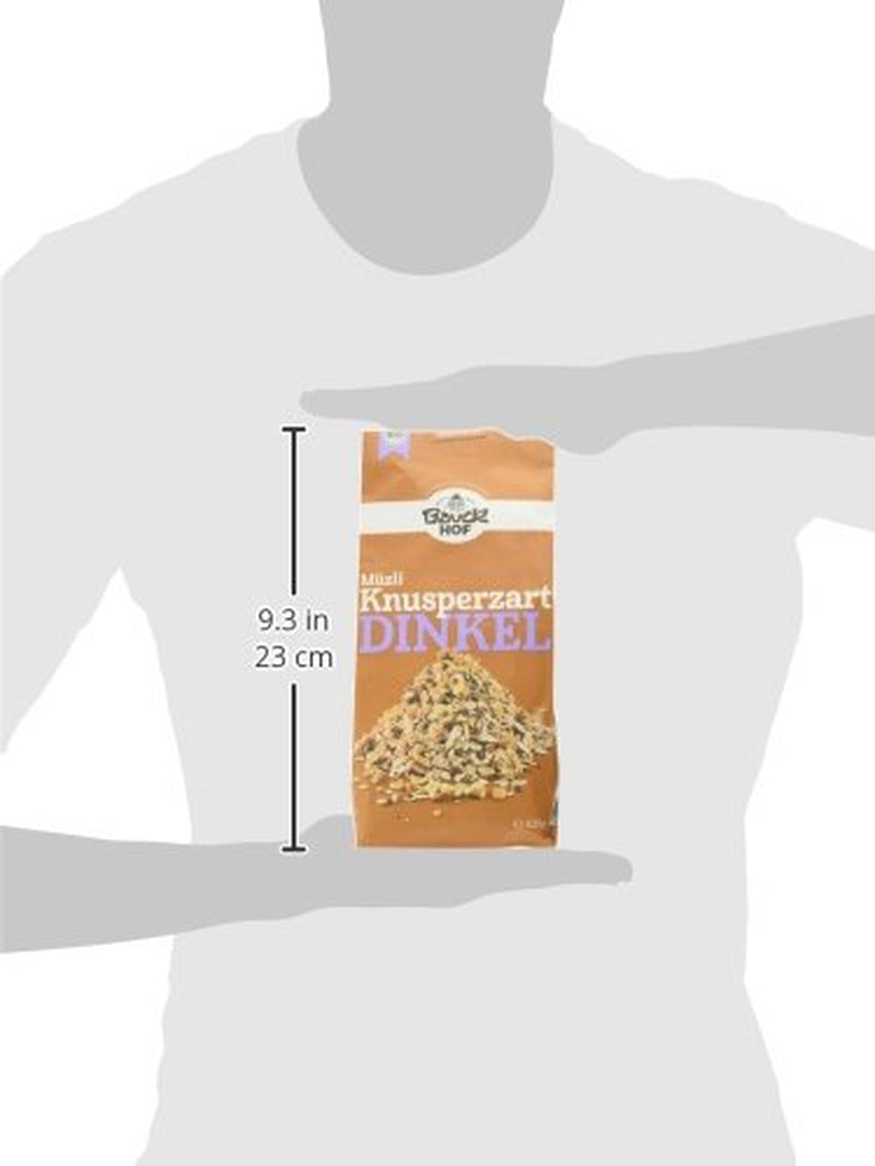 Crispy Hof speltmüsli (1 x 425 g) Pakke med 1
