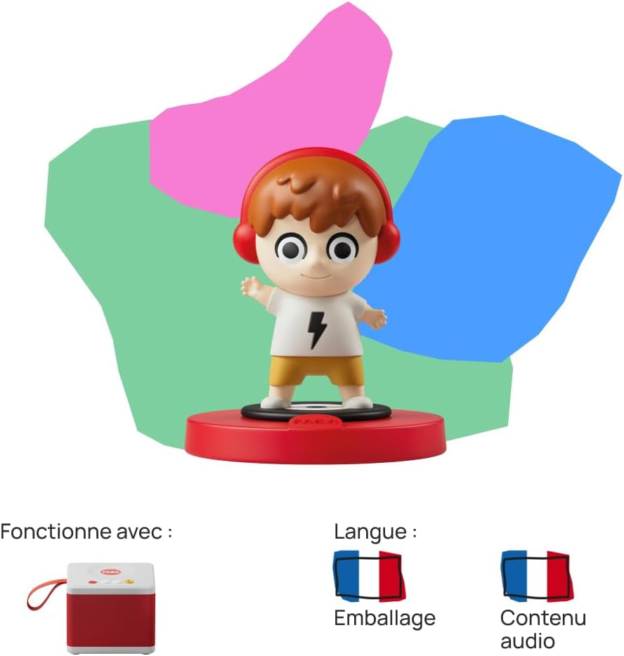 Karakter med lyd, sange til dans - sange - legetøj, fransk version, børn fra 0 år Bebe Toys Naty Shop
