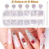 MELLIEX 45 Stück Nail Art Dekoration Zubehör Sæt, Nägel Pinsel Strasssteine ​​Glitzer Goldfolie Nageldesign Dotted Pen Streifenband Für Nagelkunst Maniküre Set