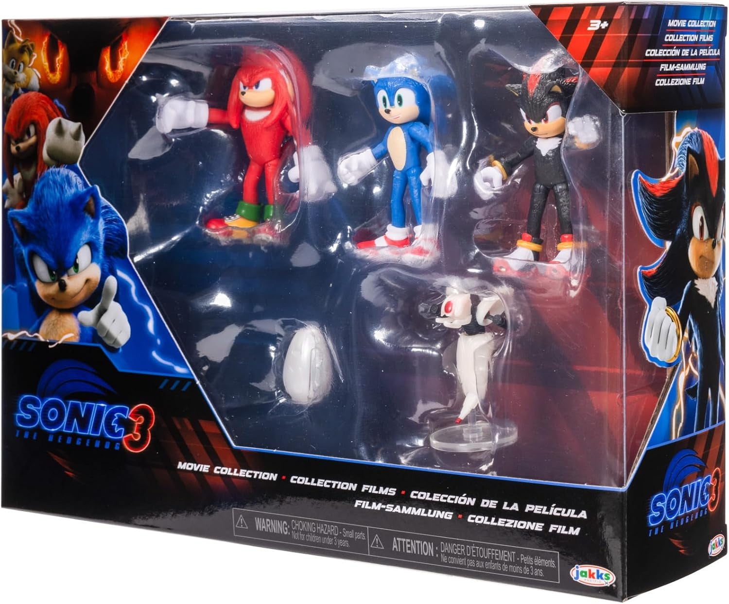 Sonic 3 Film 6 Cm Actionfigurer Multipack Actionfigurer Naty Shop
