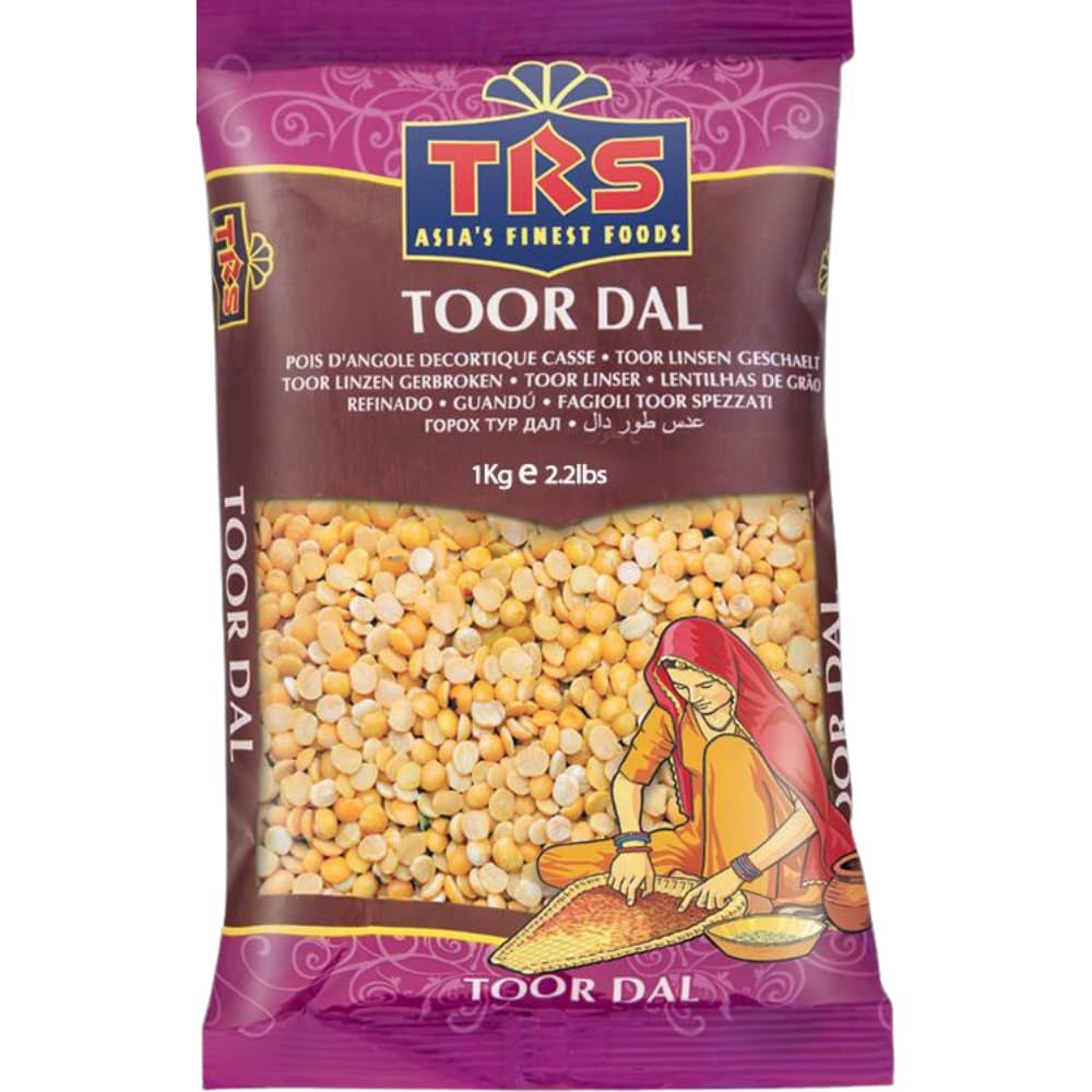 TRS - Toor Dall (naturlig) - (1 X 1 KG)
