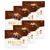 Finest Selection mørk chokoladevariant – 6 x 250 g – Raffinerede mørk chokoladespecialiteter – Fyldte og ufyldte praliner
