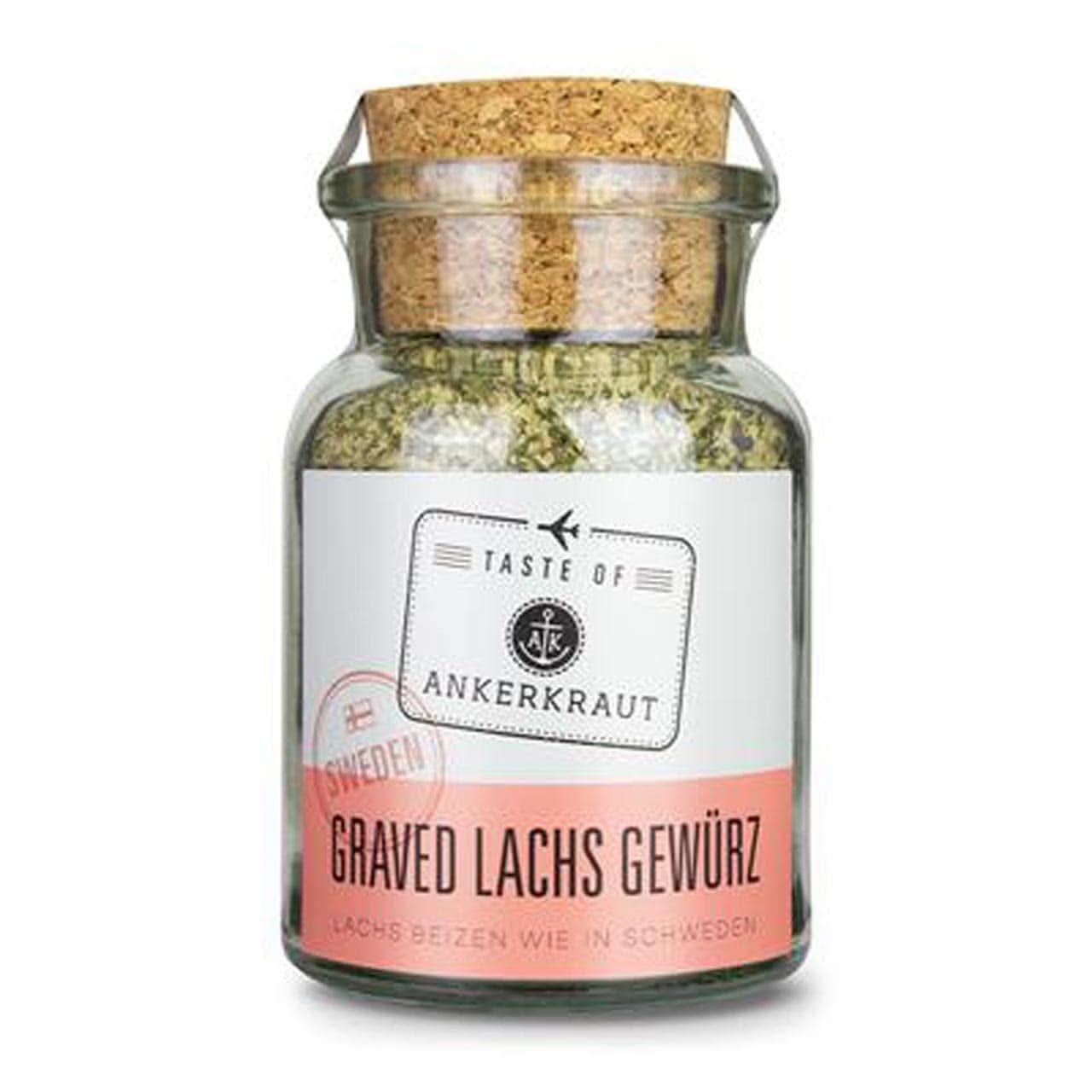 Ankerkraut, Fiskekrydderiblanding, 120 gram Krydderier Naty Shop