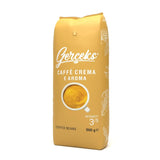 Caffe Crema E Aroma Kaffeebohnen 2kg (4x500g), Barista Kaffee schokoladig und säurearm, Espressobohnen kräftig, Bohnenkaffee mit Arabica und Robusta, fin Crema, ideel til Milchkaffee