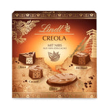 Lindt Chokolade | Kreolsk Pralineæske | 165g | 15 praliner i 4 lækre varianter, lavet af 100% fin kakao, alkoholfri | Chokolade gave sæt