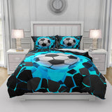 Børnesengetøj, fodbold, polyester mikrofiber Sengetøj - børn Naty Shop