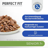 PERFECT FIT™ Senior kat portionsposer med kalkun og gulerødder, 12 x 85 g