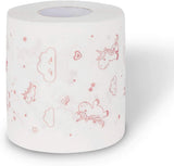 Unicorn Toilet Paper - Sødt toiletpapir gør dit badeværelse til en oase af komfort (enhjørning)