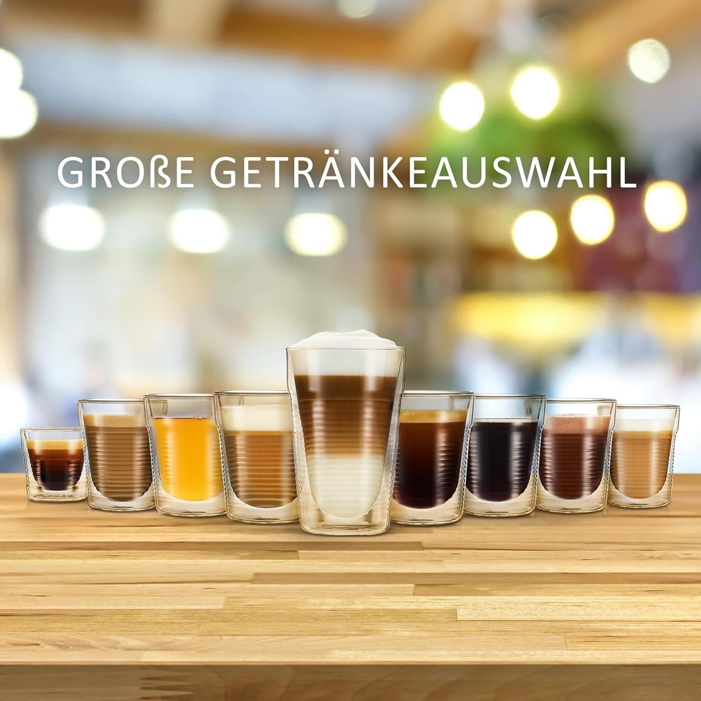 K-FEE TWINS II kapsel espressomaskine til kaffe, te og kakao | Espressomaskine til store kopper | Hurtig opvarmning | 2,3 l vandtank | 19 takter | Sort-kobber