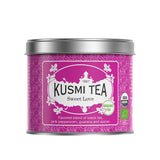 Kusmi Tea - Earl Grey Intense - Økologisk Earl Grey sort te med stærk bergamot og krydret citron - løs te - 100 g metalæske - Antal til omkring 50 kopper